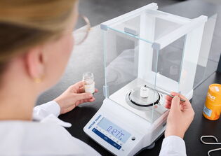 Step 2: Weighing and adding of accelerators