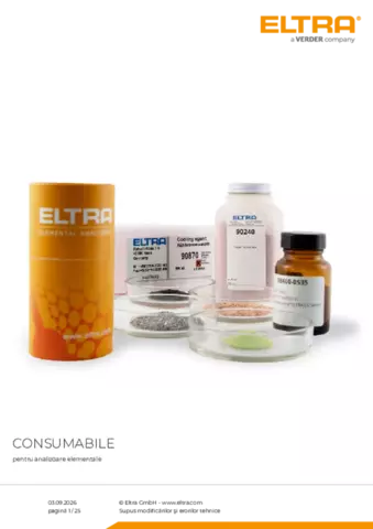 Fișă de produs Consumables