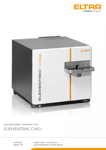 Fișă de produs CHS-r