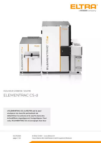 Fiche produit CS-d