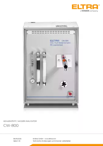 Produktdatenblatt CW-800